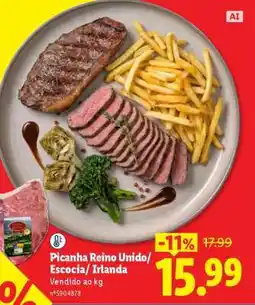 Lidl Picanha Reino Unido/Escocia/Irlanda promoção