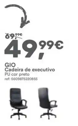 Moviflor Gio Cadeira de executivo promoção