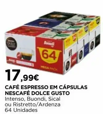 El Corte Inglés Café nescafé promoção