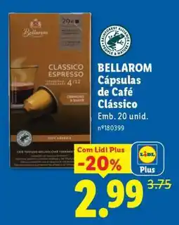 Lidl Bellarom Cápsulas de Café Clássico promoção
