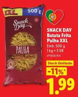 Lidl Snack Day Batata Frita Palha XXL promoção