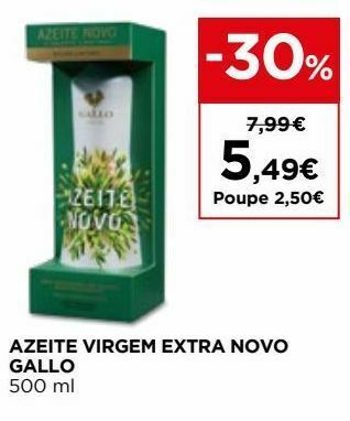El Corte Inglés Azeite extravirgem promoção