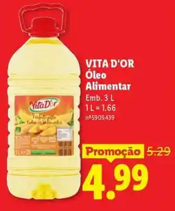 Lidl Vita D'or Óleo Alimentar promoção