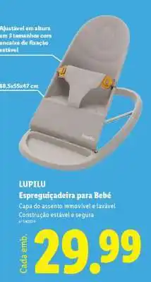 Lidl LUPILU Espreguiçadeira para Bebé promoção