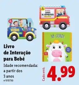 Lidl Livro de Interação para Bebé promoção