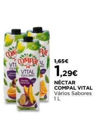 El Corte Inglés Néctar compal promoção
