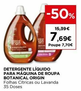 El Corte Inglés Detergente líquido promoção