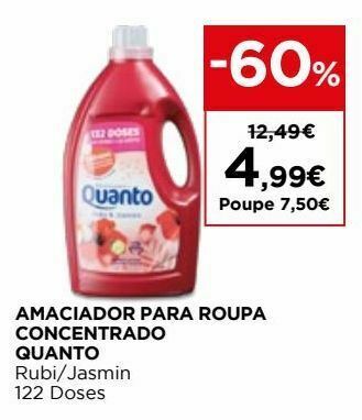 Amaciador quanto