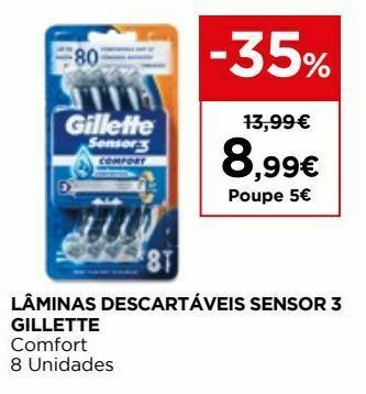 El Corte Inglés Barbear gillette promoção