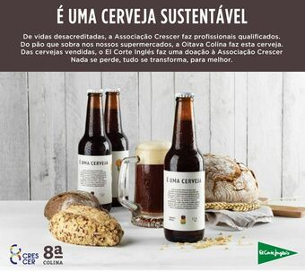El Corte Inglés Cerveja promoção