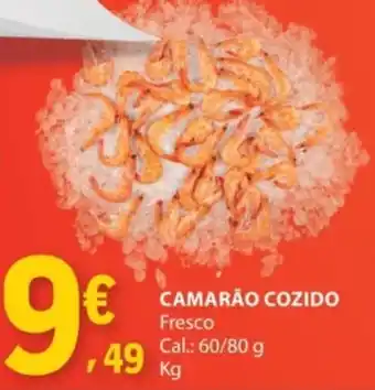E.Leclerc Camarão cozido promoção