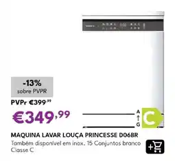 Radio Popular máquina lavar louça princesse d06br promoção