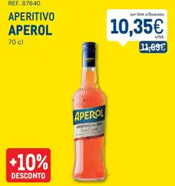 Makro Aperol promoção