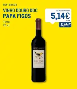 Makro Vinho douro doc papa figos promoção