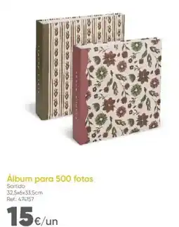 Hôma Álbum para 500 fotos promoção