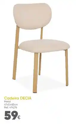Hôma Cadeira decia promoção