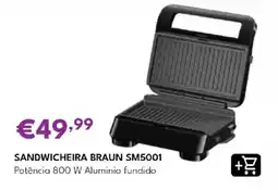 Radio Popular sandwicheira braun sm5001 promoção