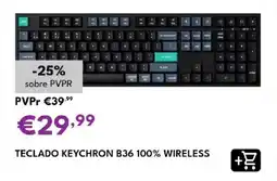 Radio Popular teclado keychron b36 100% wireless promoção