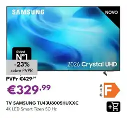 Radio Popular Tv samsung tu43u8005huxxc promoção