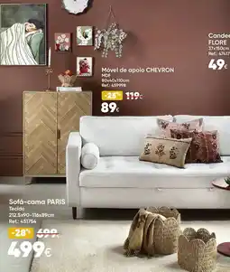 Hôma Sofá-cama PARIS promoção