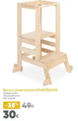 Hôma Banco observatório montessori promoção