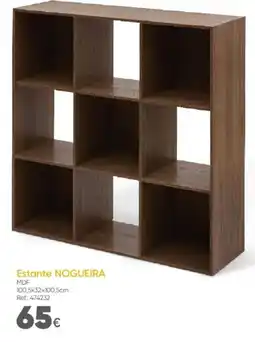 Hôma Estante Nogueira promoção