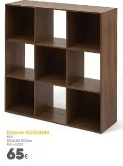 Hôma Estante nogueira promoção