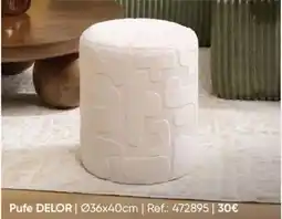 Hôma Pufe Delor promoção