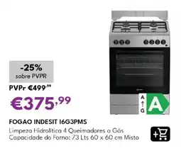 Radio Popular Fogão Indesit I6G3PMS promoção