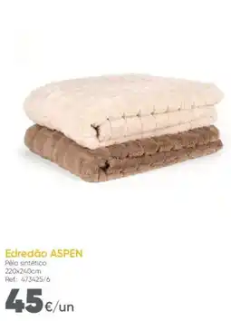 Hôma Edredão aspen promoção
