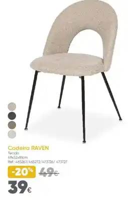 Hôma Cadeira raven promoção