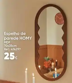 Hôma Espelho de Parede Homy promoção