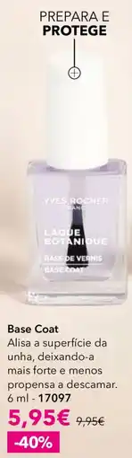 Yves Rocher Yves Rocher Base Coat promoção