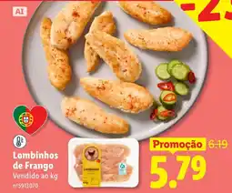 Lidl Lombinhos de Frango promoção