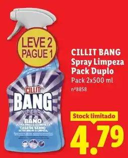 Lidl Cillit bang spray limpeza promoção