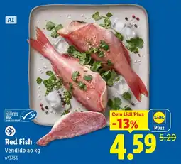 Lidl Red Fish promoção