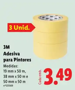 Lidl 3M Adesiva para Pintores promoção