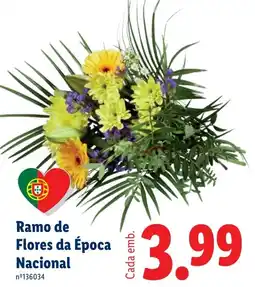 Lidl Ramo de Flores da Época Nacional promoção