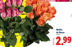 Lidl Molho de Rosas promoção