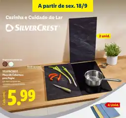 Lidl Silvercrest placa de cobertura para fogão promoção
