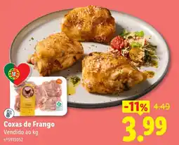 Lidl Coxas de Frango promoção