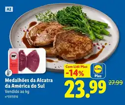Lidl Medalhões da Alcatra da América do Sul promoção