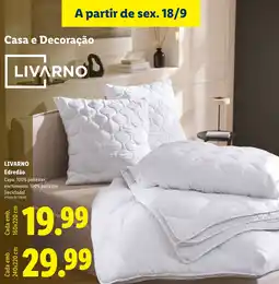 Lidl Edredão livarno promoção
