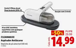 Lidl cleanmaxx aspirador antiácaros promoção