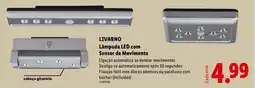 Lidl livarono lâmpada led com sensor de movimento promoção