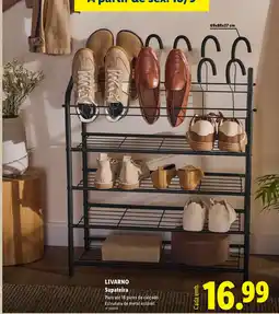 Lidl Livarino Sapateira promoção