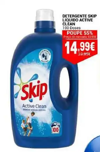 Detergente skip liquido active clean