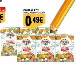 Neomáquina Compal Pera; Alperce 200ml promoção