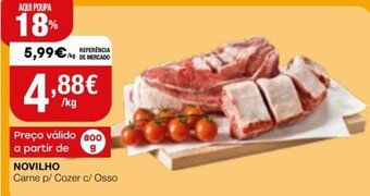 Intermarché Novilho Carne p/Cozer c/Osso 800g promoção