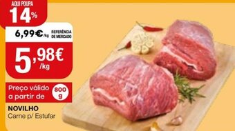Intermarché Novilho Carne p/Estufar 800g promoção